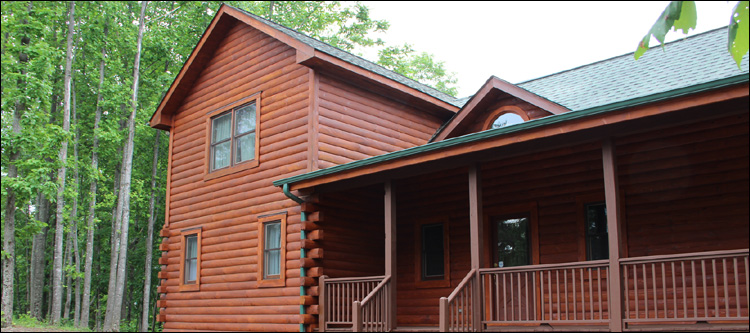 Log Home Staining in Lenoir County,  North Carolina