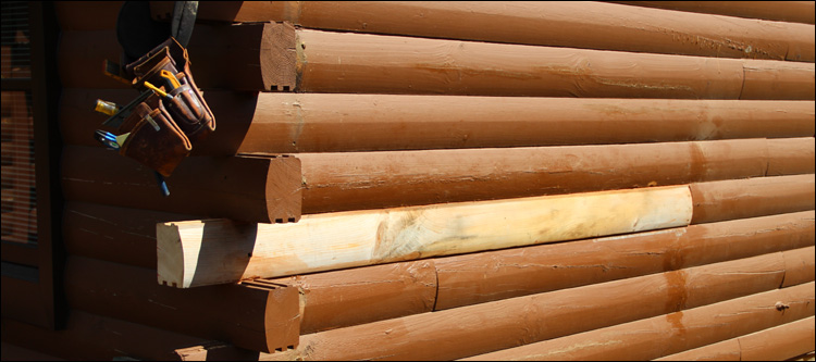 Log Home Damage Repair  Lenoir County,  North Carolina